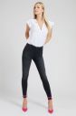 Guess čierne džínsy Push up Skinny Fit Denim galéria