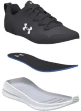 Topánky Under Armour UA Essential-BLK galéria
