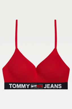 Tommy Hilfiger červené podprsenka Bralette Lift s gumou