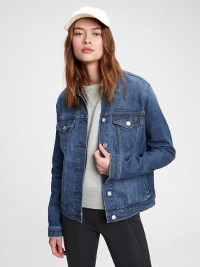 GAP modré džínsová bunda Icon Jacket