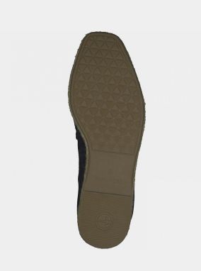 Tamaris čierne semišové espadrilky galéria