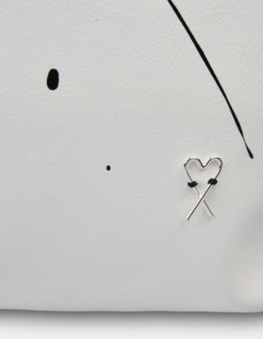 Xiss biele ruksak Splashed White City galéria