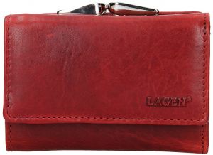 Lagen Dámska kožená peňaženka HT-33/T Red