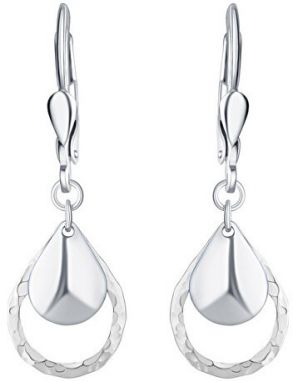 Praqia Jewellery Jemné strieborné náušnice Silver rain NA6508_RH