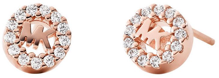 Michael Kors Trblietavé strieborné náušnice so zirkónmi MKC1033AN791