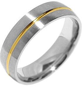 Silvego Snubný oceľový prsteň pre mužov PARIS RRC2048-M 65 mm
