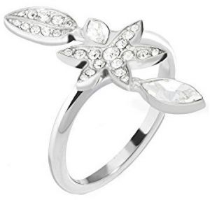 Morellato Oceľový prsteň s kvetinou Natura SAHL17 52 mm