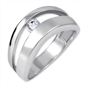 Brilio Silver Originálne strieborný prsteň 426 001 00440 04 50 mm