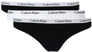 Calvin Klein 3 PACK - dámske nohavičky Bikini QD3588E -WZB M