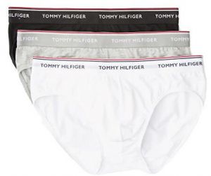 Tommy Hilfiger 3 PACK - pánske slipy 1U87903766-004 L