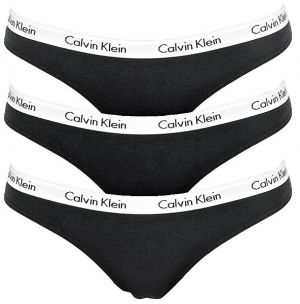 Calvin Klein 3 PACK - dámska tangá QD3587E-001 M