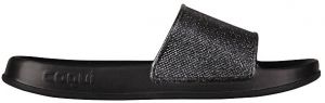 Coqui Dámske šľapky Tora Black / Silver Glitter 7082-301-2200 37