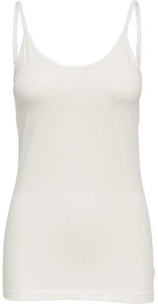 Jacqueline de Yong Dámske tielko JDYAVA LIFE SINGLET JRS Noosa Cloud Dancer M