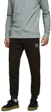 Jack&Jones Pánske tepláky JJIGORDON 12165322 Black L