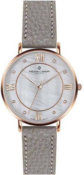 Frederic Graff Rose Liskamm Lychee grey Leather FAI-B015R
