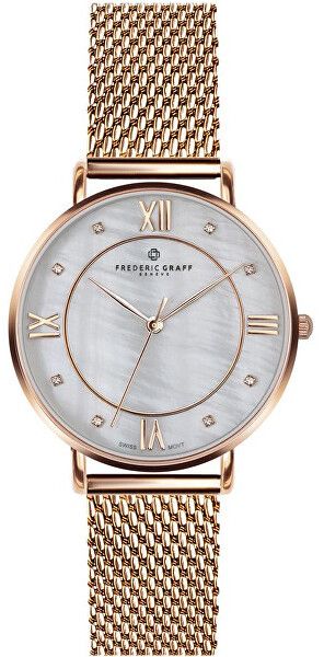 Frederic Graff Rose Liskamm Matt Black Mesh FAI-3918