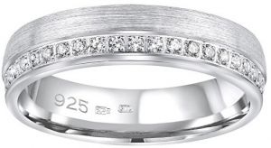 Silvego Snubný strieborný prsteň Paradise pre ženy QRGN23W 47 mm