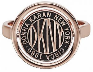 DKNY Štýlový prsteň s logom Token New York 5520040 52 mm