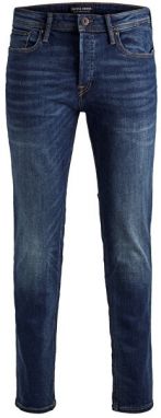 Jack&Jones Pánske džínsy Slim Fit JJITIM 12146384 Blue Denim 32/32