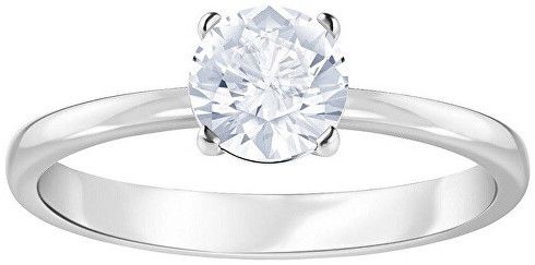 Swarovski Prsteň Attract Round 5402428 52 mm