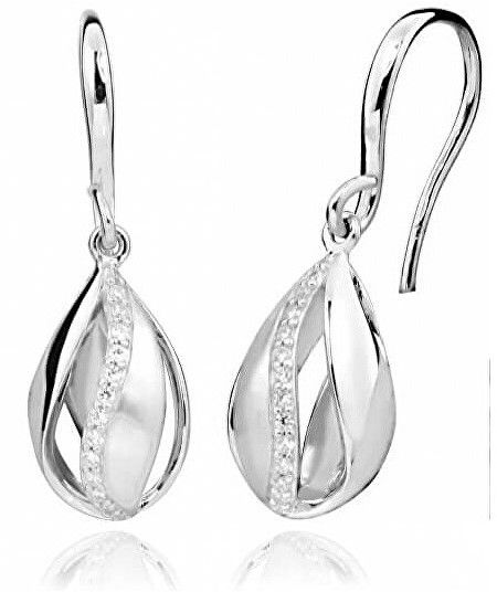 Silver Cat Módne náušnice so zirkónmi SC394