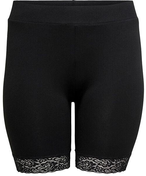 ONLY CARMAKOMA Dámske kraťasy CARTIME LIFE 15176215 Black 5XL/6XL