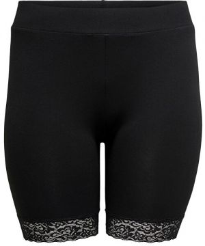 ONLY CARMAKOMA Dámske kraťasy CARTIME LIFE 15176215 Black 5XL/6XL
