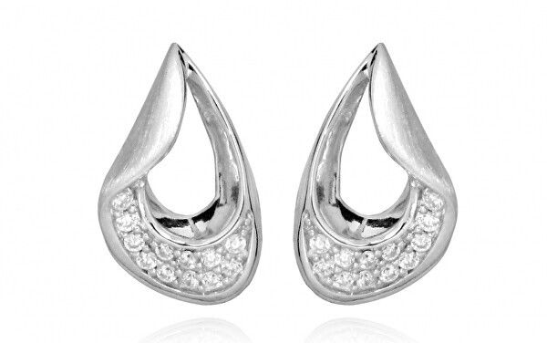 Silver Cat Elegantné náušnice so zirkónmi SC421