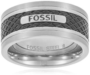 Fossil Módne oceľový prsteň JF00888040 62 mm