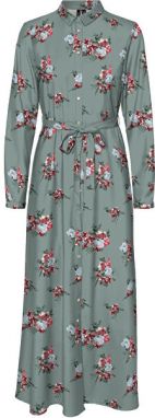 Vero Moda Dámske šaty VMNEWALLIE MAXI 10251668 Green Mili eu NEWALLIE S