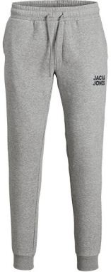 Jack&Jones Pánske tepláky JJIGORDON 12178421 Light Grey Melange M