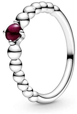 Pandora Strieborný prsteň pre ženy narodené v januári 198867C08 50 mm