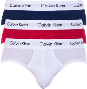 Calvin Klein 3 PACK - pánske slipy U2661G-I03 XL