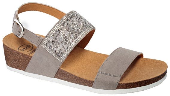 Scholl Zdravotná obuv-CECILIA SAND MicroStrass-W - Grey 37