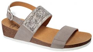 Scholl Zdravotná obuv-CECILIA SAND MicroStrass-W - Grey 37