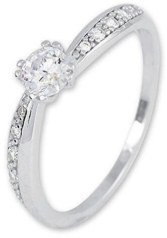 Brilio Silver Strieborný zásnubný prsteň 426 001 00574 04 51 mm