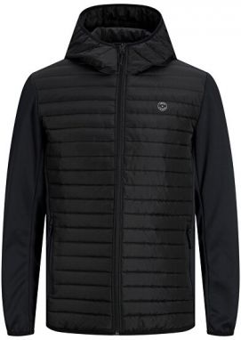 Jack&Jones Pánska bunda JJEMULTI 12182242 Black L