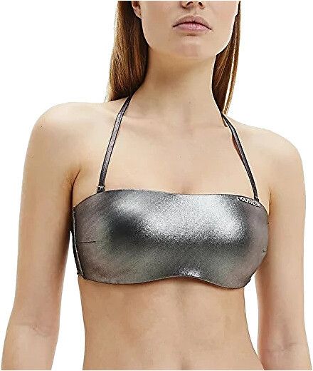 Calvin Klein Dámska plavková podprsenka Bandeau KW0KW01254-PE6 M