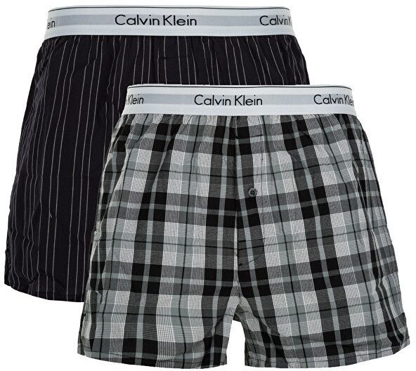 Calvin Klein 2 PACK - pánske trenírky NB1396A-JKZ L