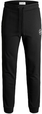 Jack&Jones PLUS Pánske tepláky JJIGORDON JJSHARK 12172084 Black 42