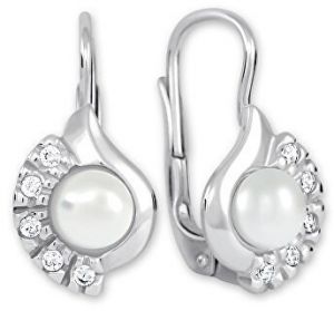 Brilio Luxusné náušnice s pravými perlami 745 235 001 00109 0700000
