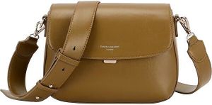 David Jones Dámska crossbody kabelka CH21022 Khaki