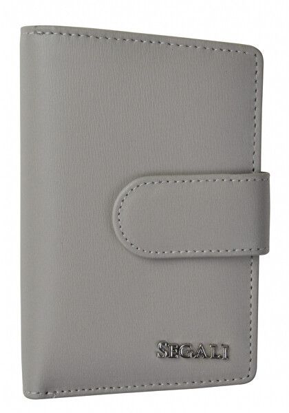 SEGALI Dámska kožená peňaženka 50313102 grey