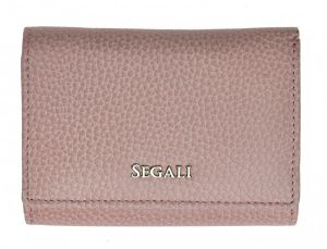 SEGALI Dámska kožená peňaženka 7106 B baby pink