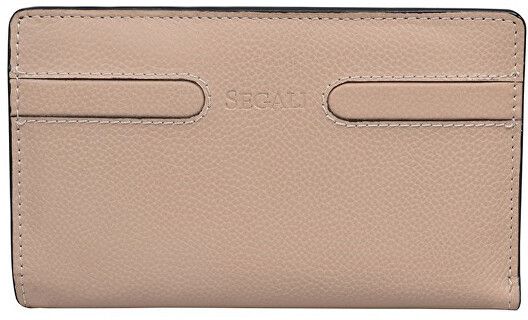 SEGALI Dámska kožená peňaženka 7051 E beige