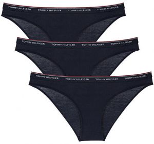 Tommy Hilfiger 3 PACK - dámske nohavičky Bikini UW0UW00043-416 L