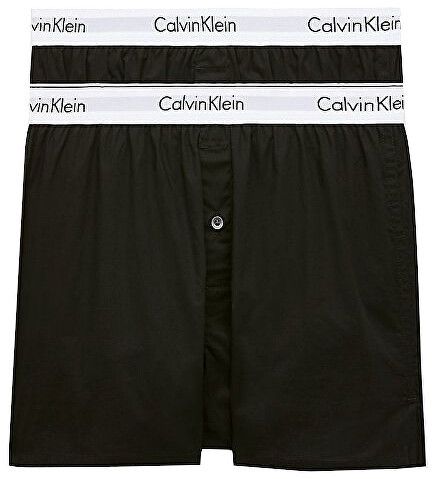 Calvin Klein 2 PACK - pánske trenírky NB1396A-001 S