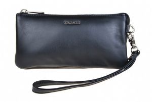 SEGALI Dámska kožená crossbody kabelka 8003 Black