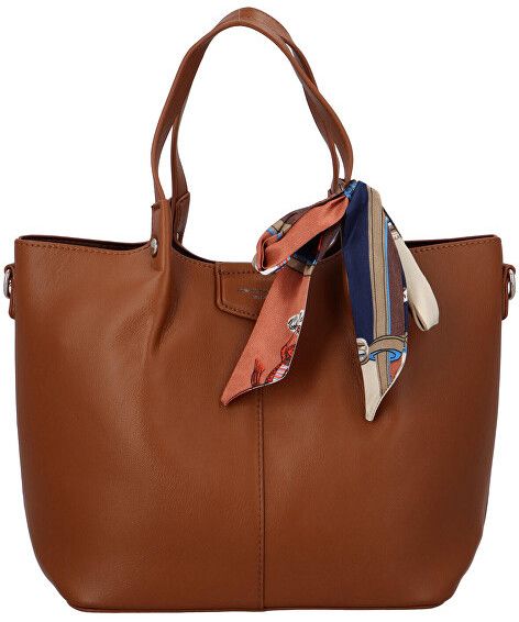 David Jones Dámska kabelka CM6238 Cognac