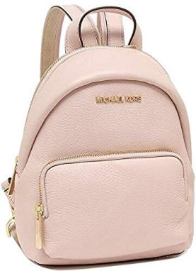 Michael Kors Dámsky kožený batoh 35T0GERB5L Blush